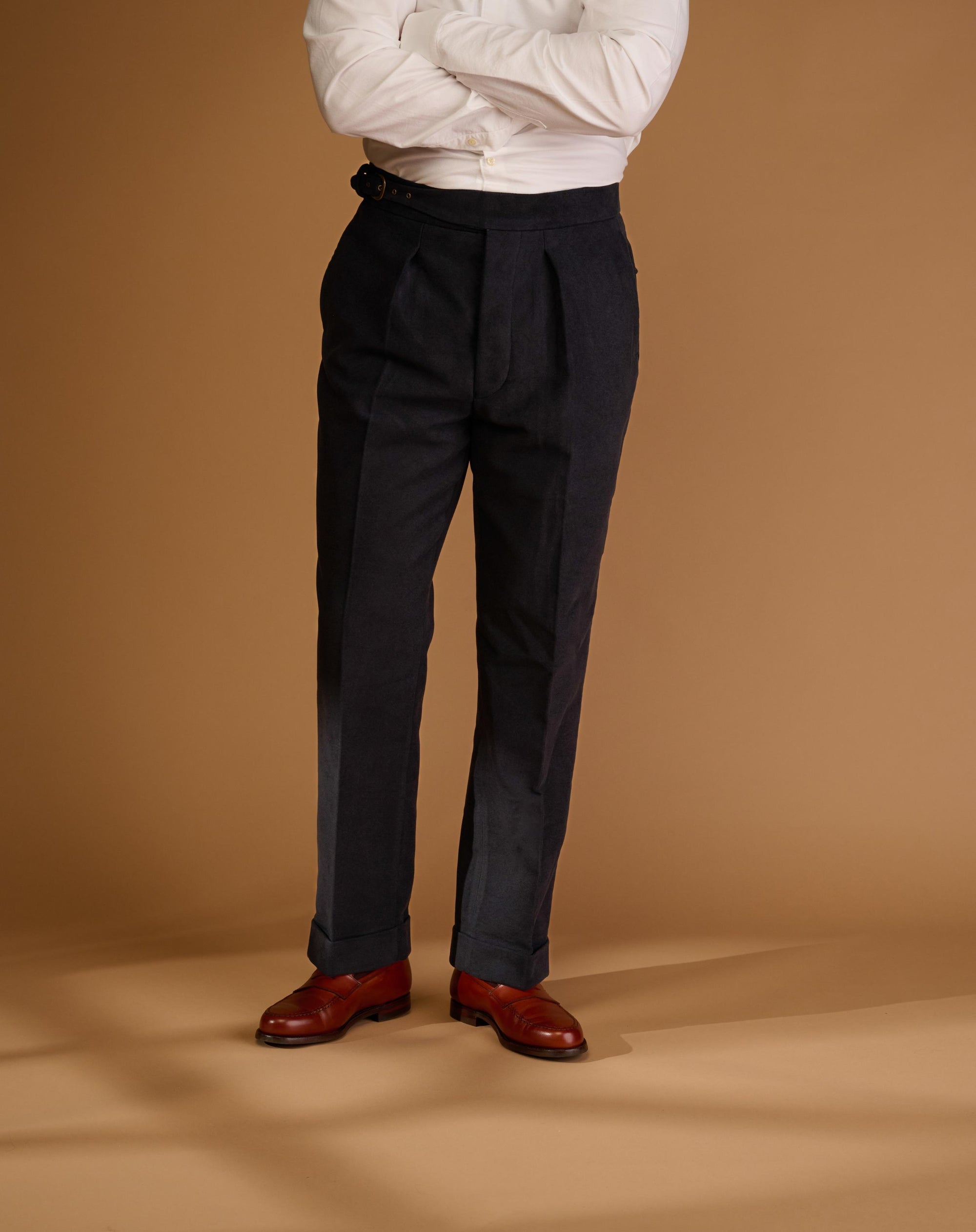 Cadet Cut Dark Navy Moleskin