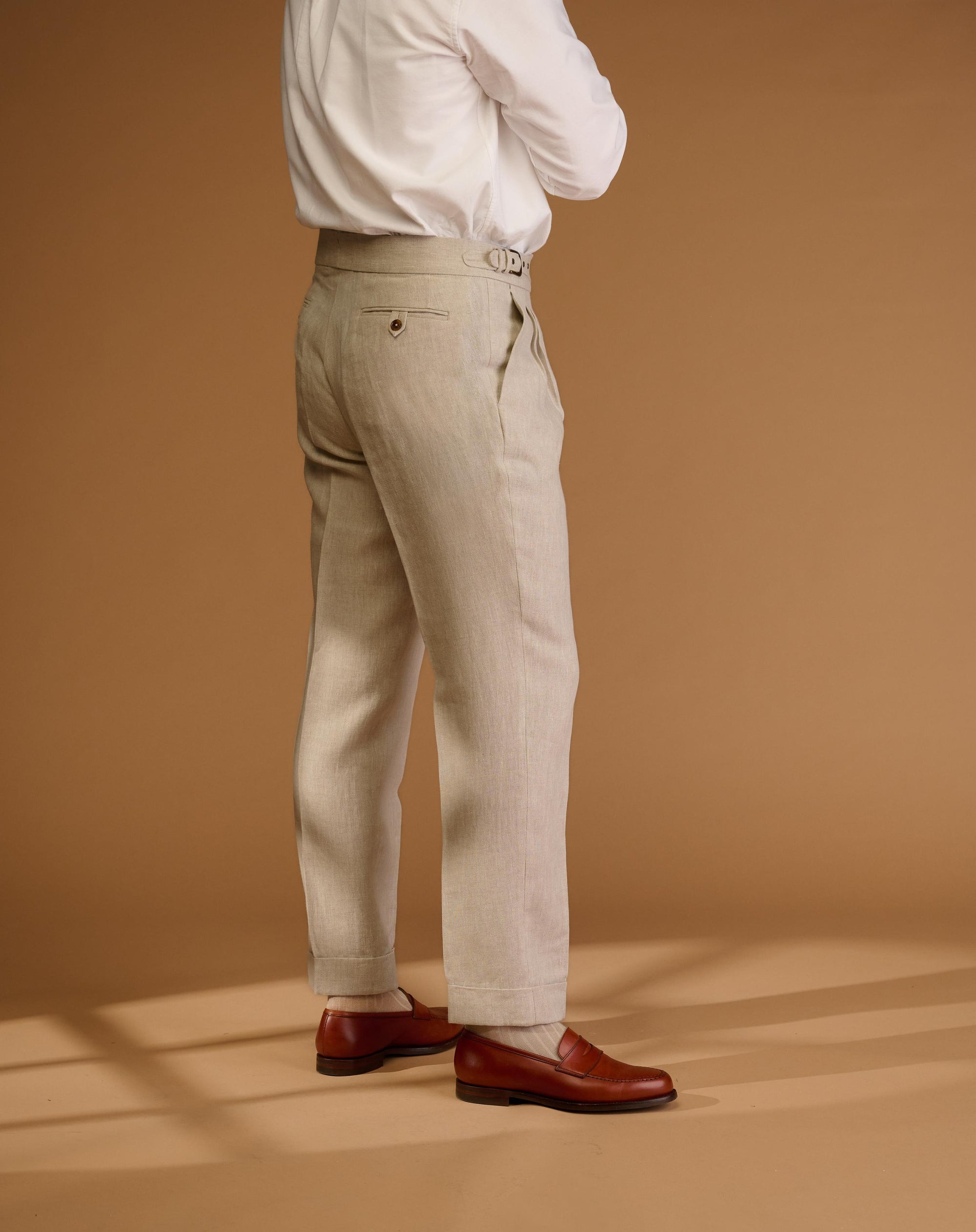 Classic Cut Ivory Linen