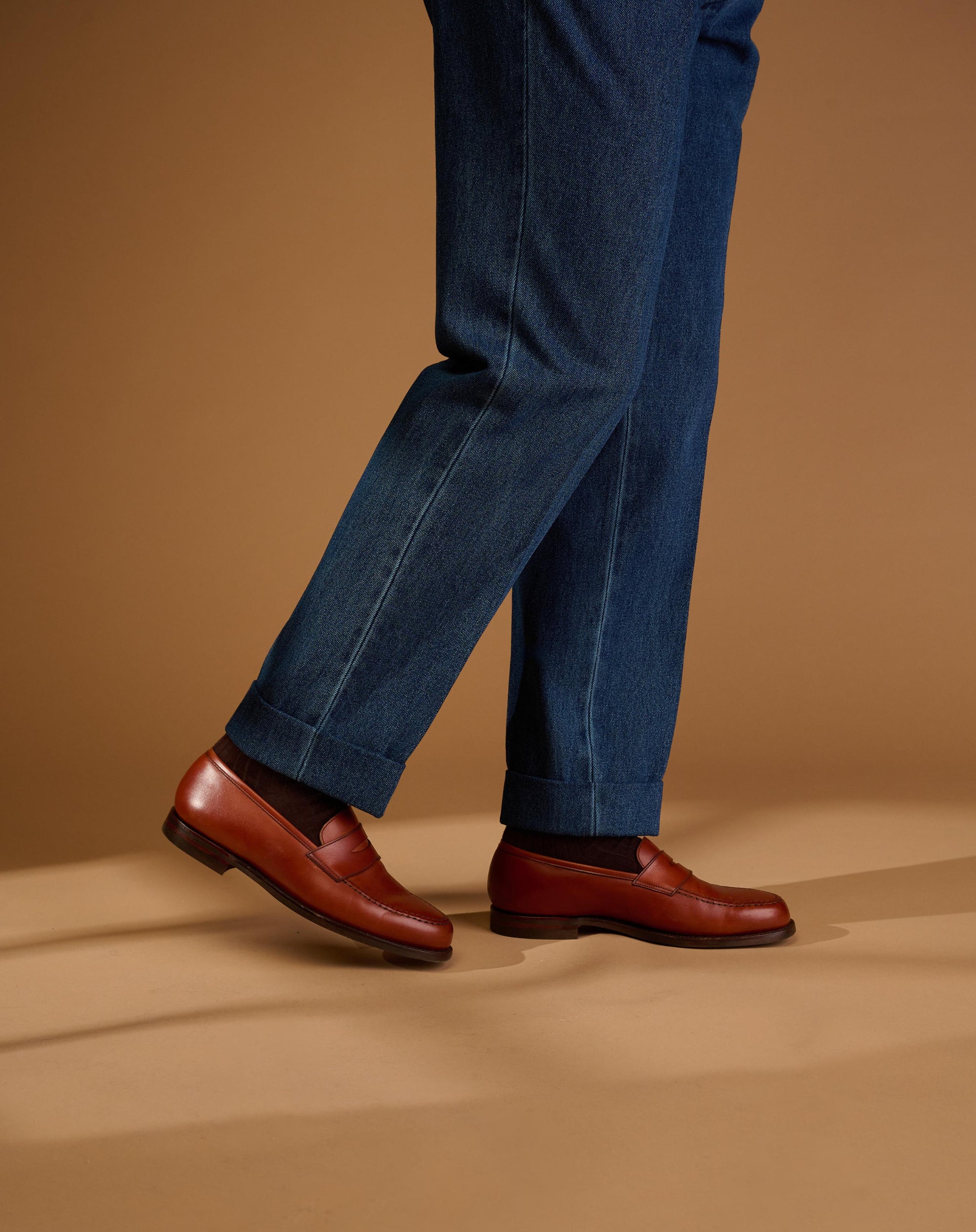 Classic Cut Washed Indigo Denim