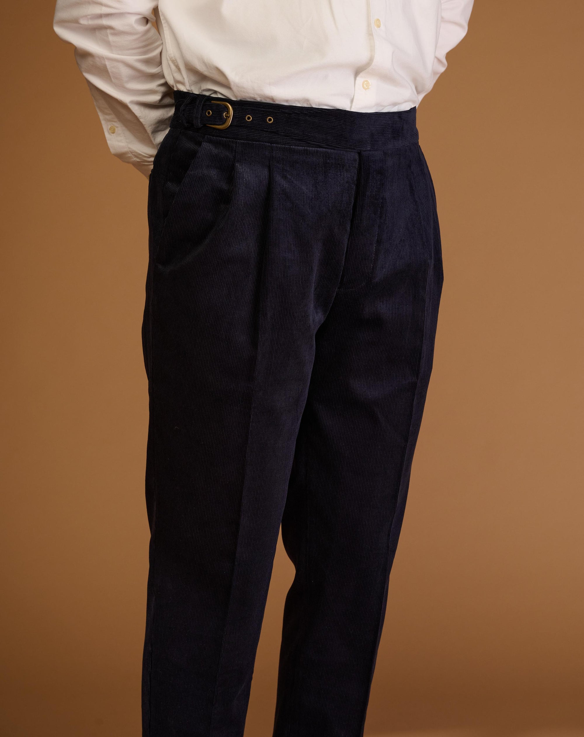 Classic Cut Sapphire Blue Corduroy