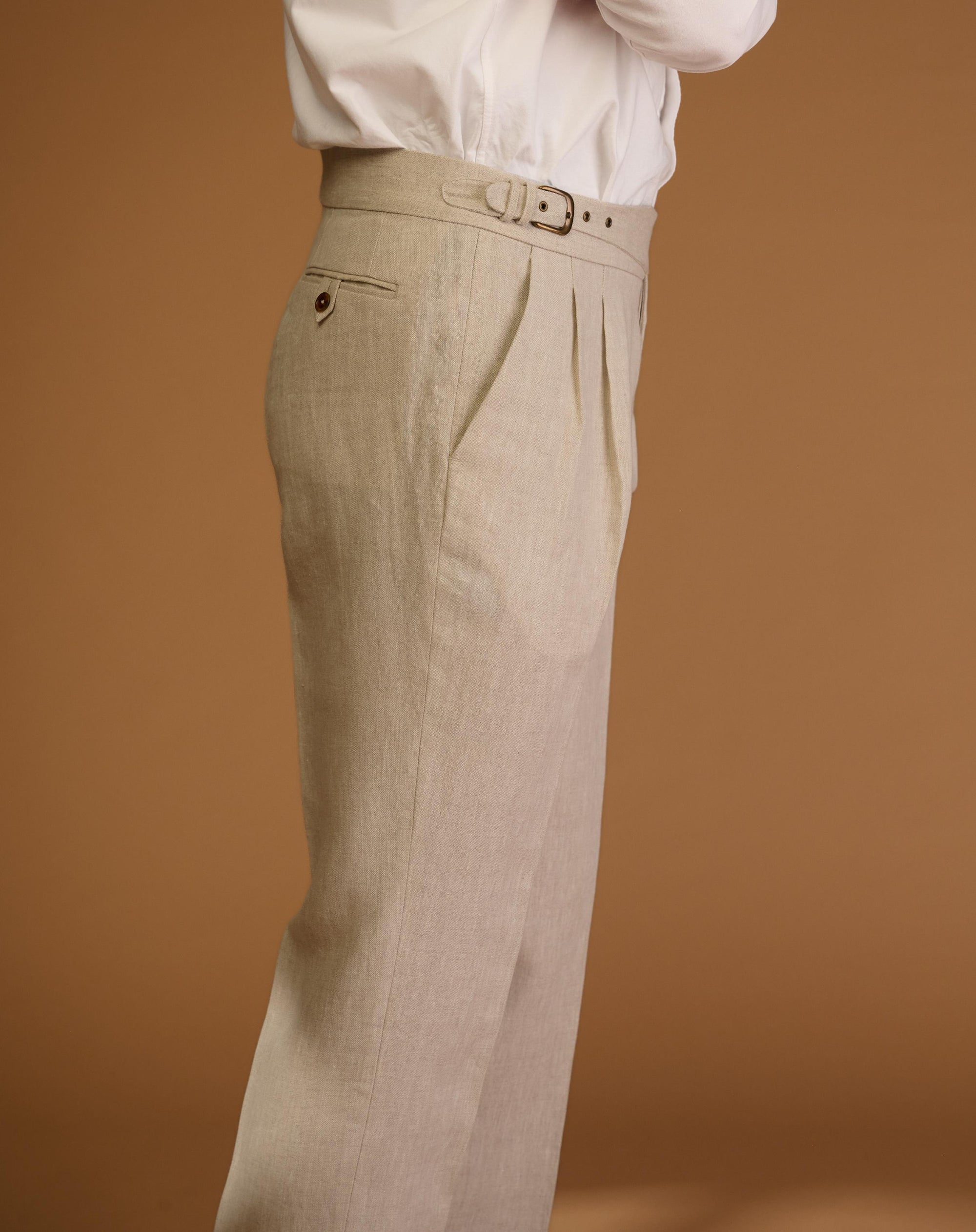 Classic Cut Ivory Linen