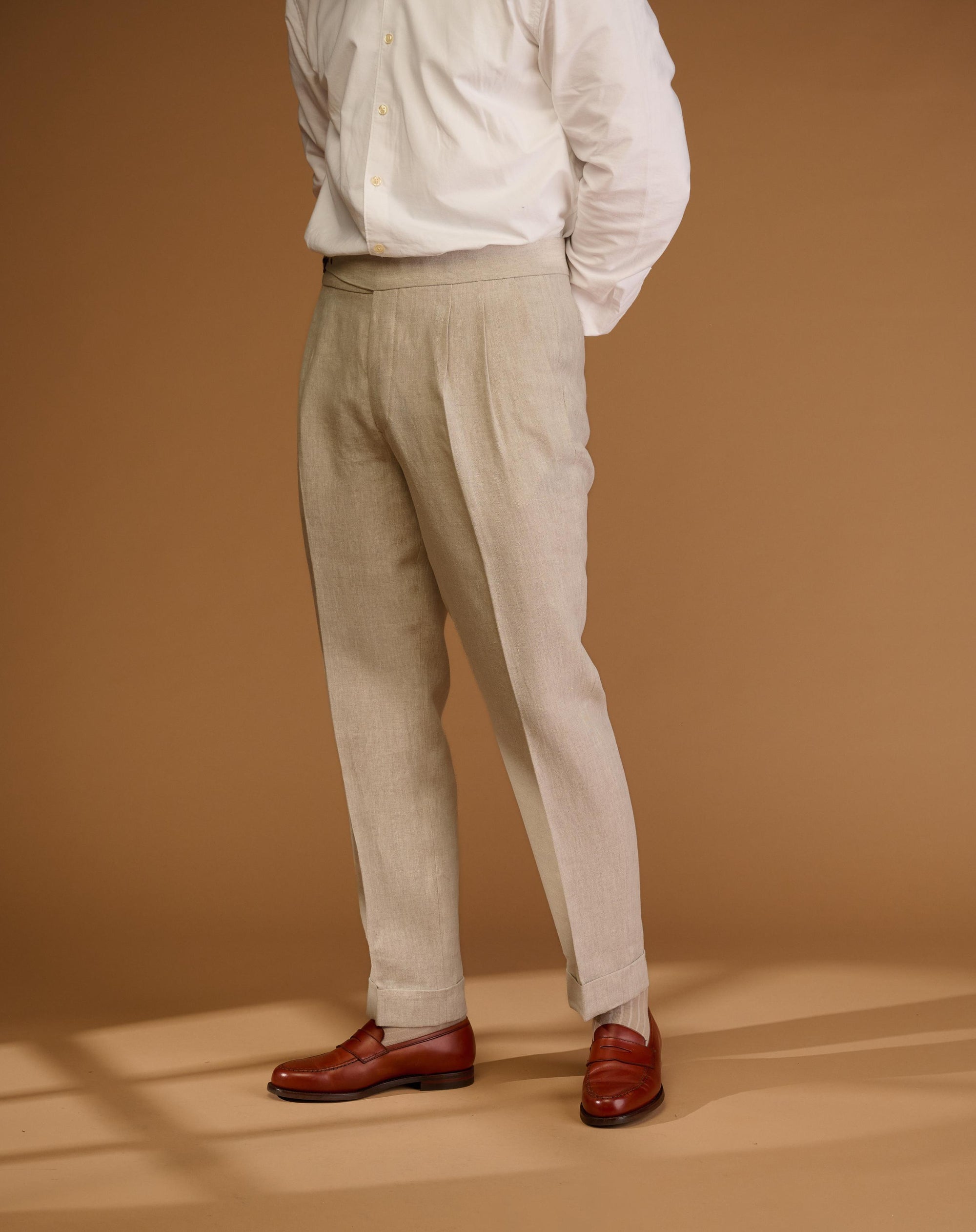 Classic Cut Ivory Linen