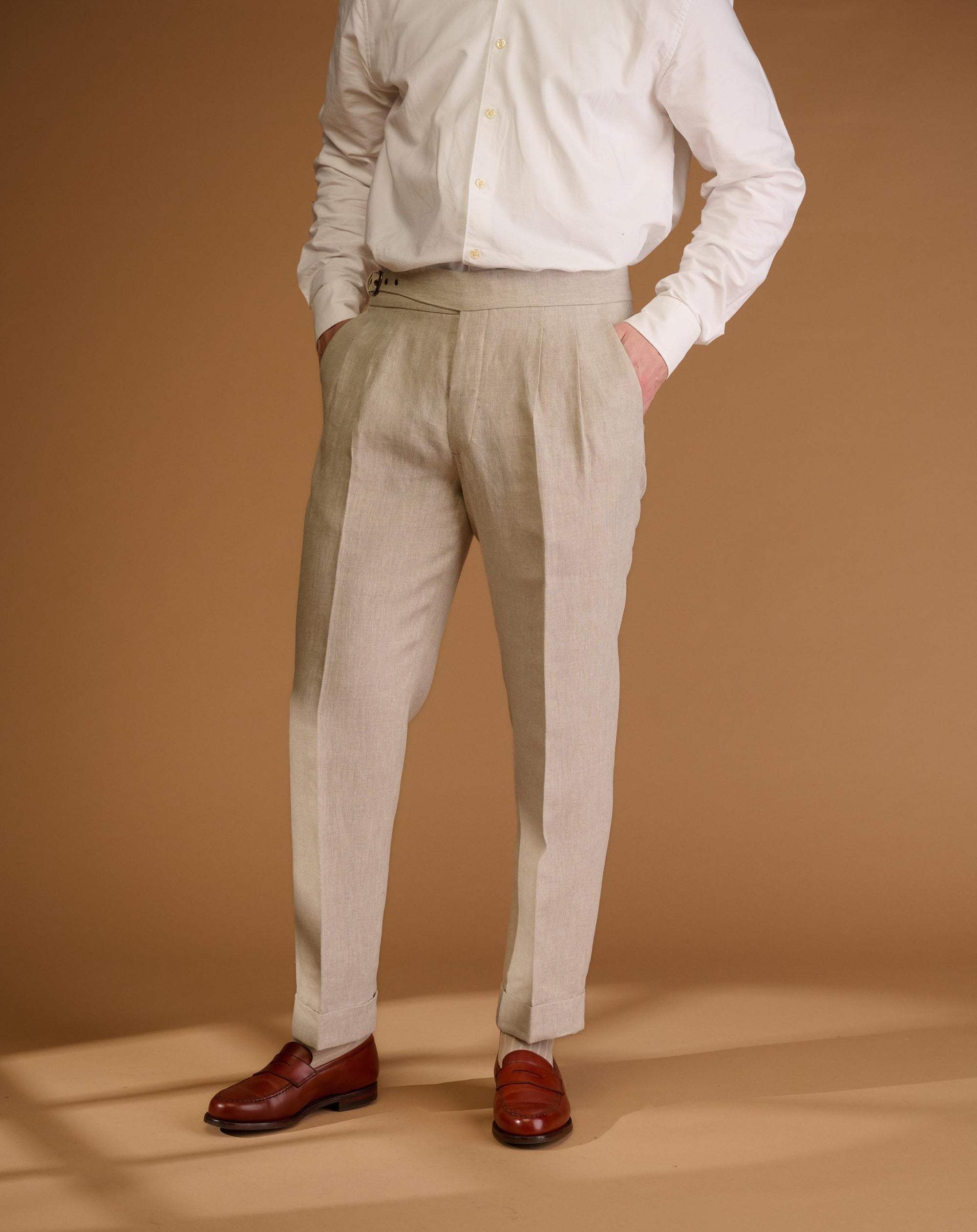 Classic Cut Ivory Linen