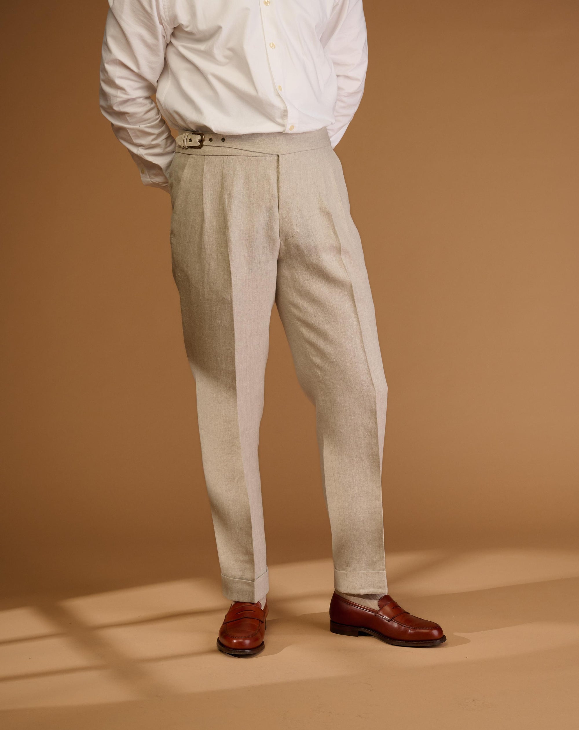 Classic Cut Ivory Linen