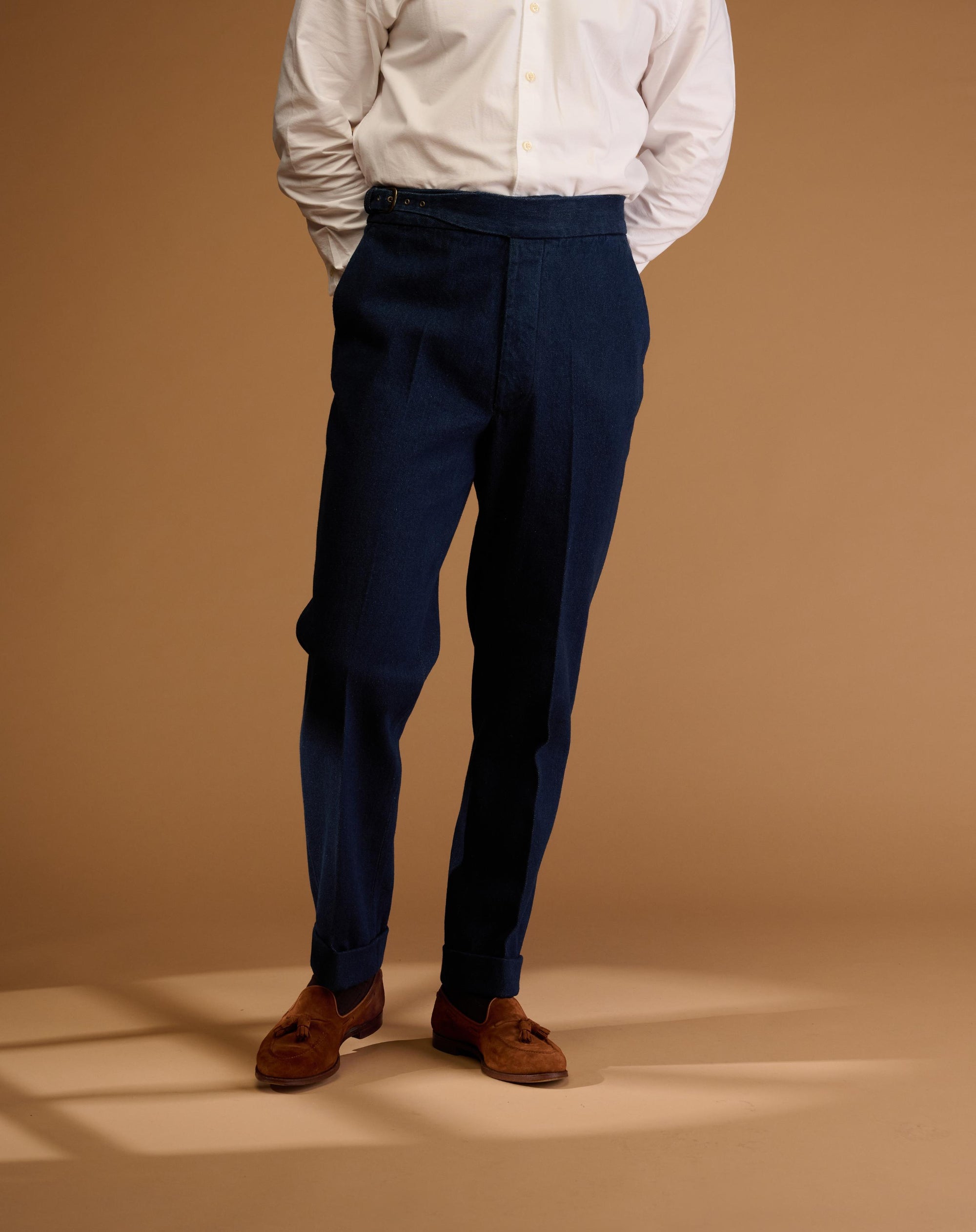 Vintage Cut Dark Indigo Denim