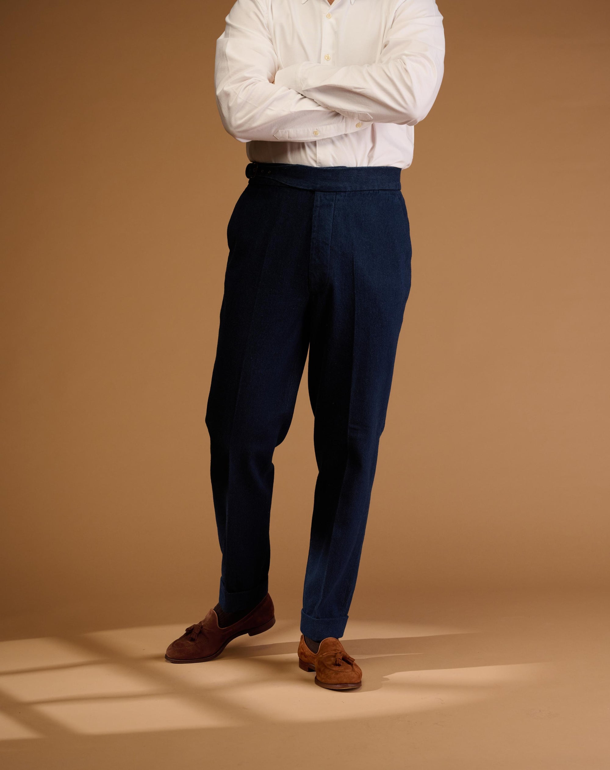 Vintage Cut Dark Indigo Denim