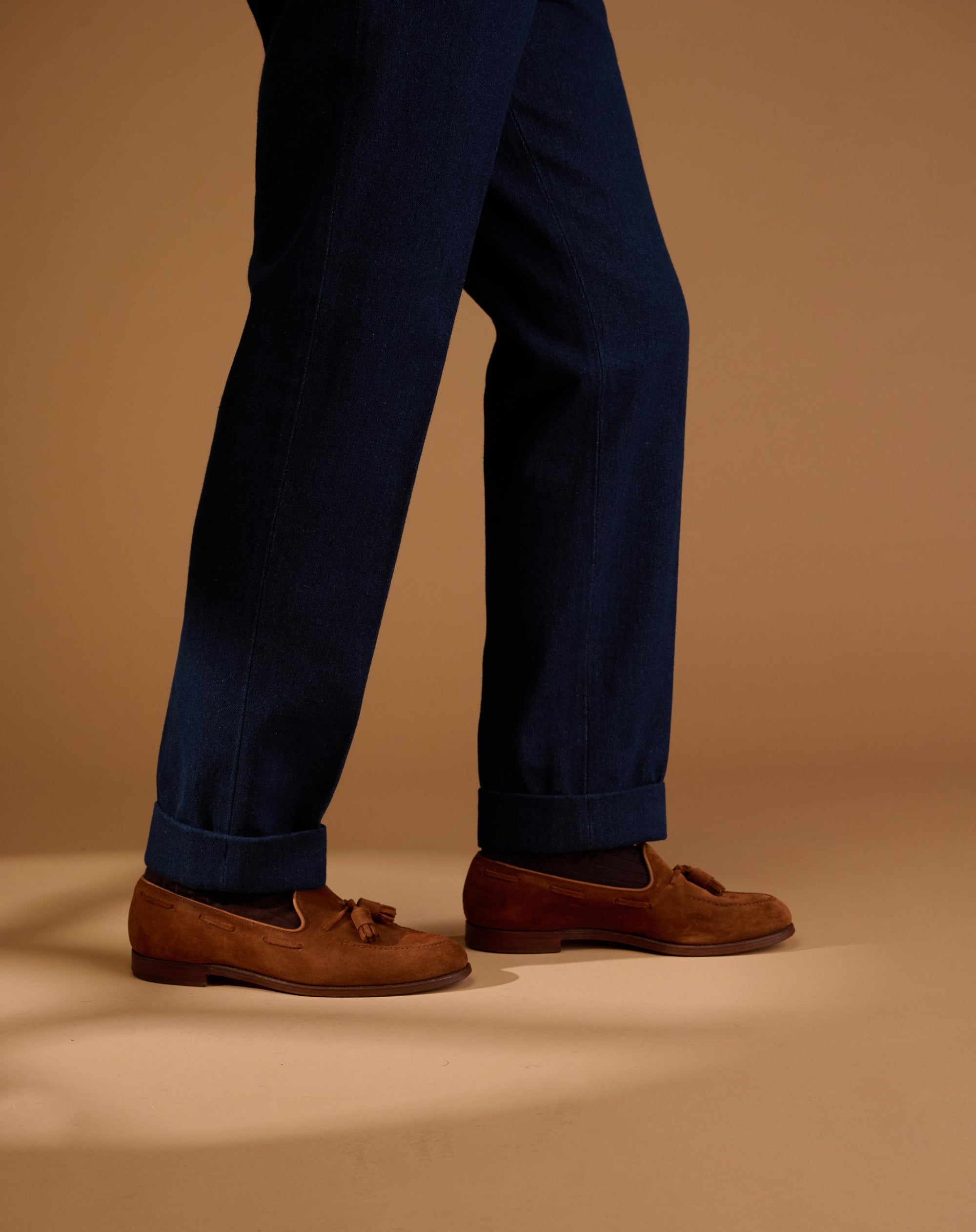 Vintage Cut Dark Indigo Denim