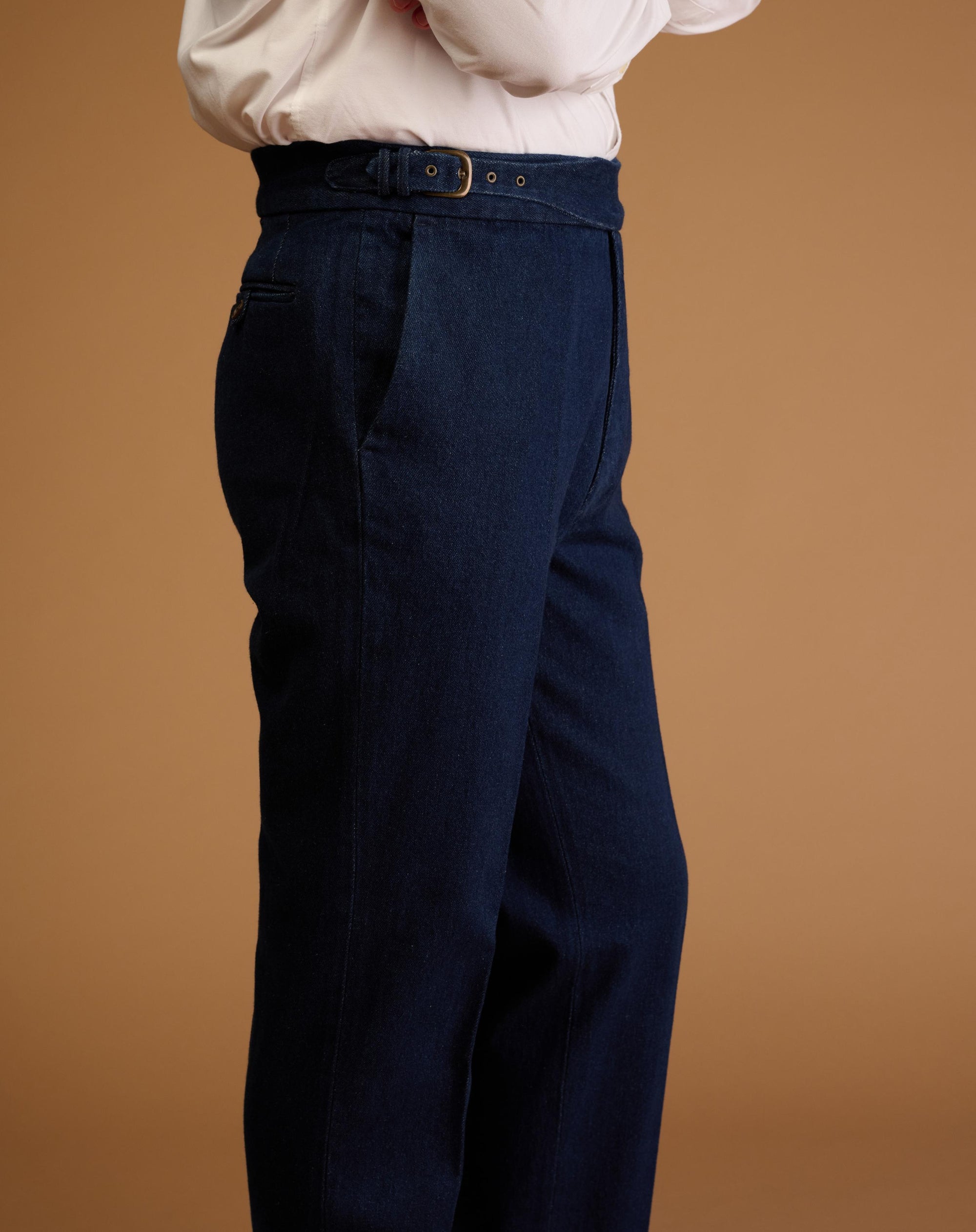 Vintage Cut Dark Indigo Denim