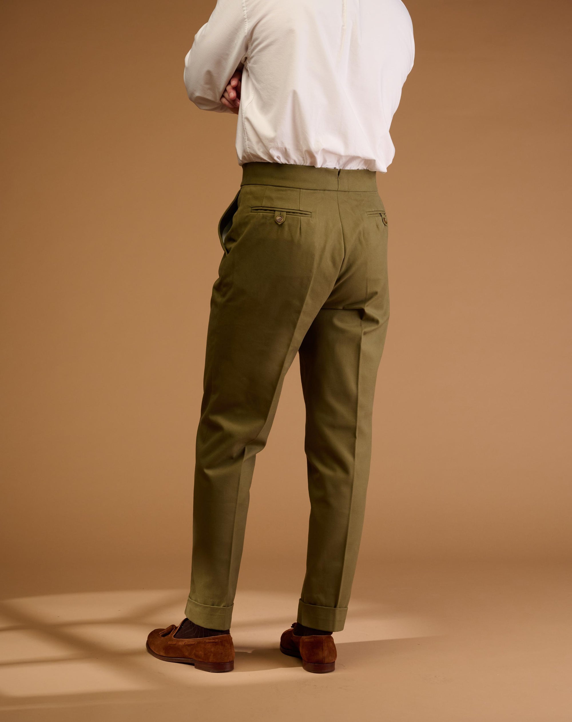 Vintage Cut Sage Green Cotton