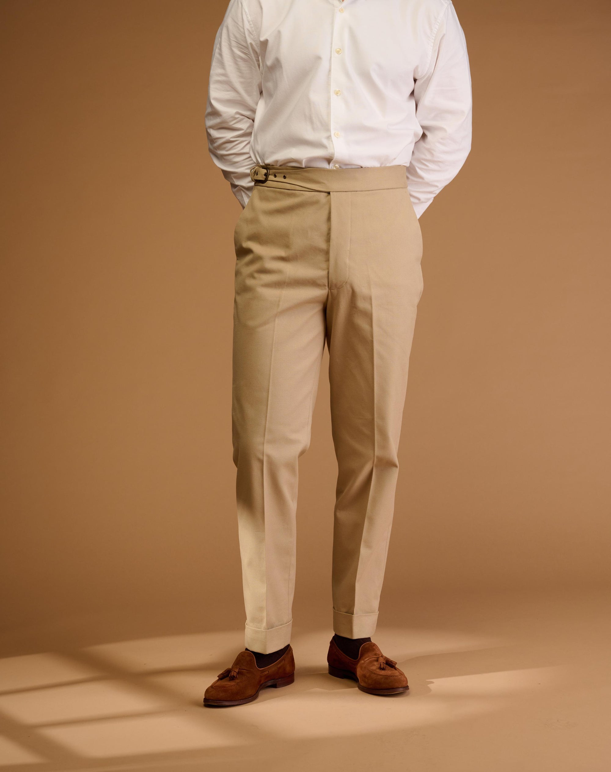 Vintage Cut Beige Cotton