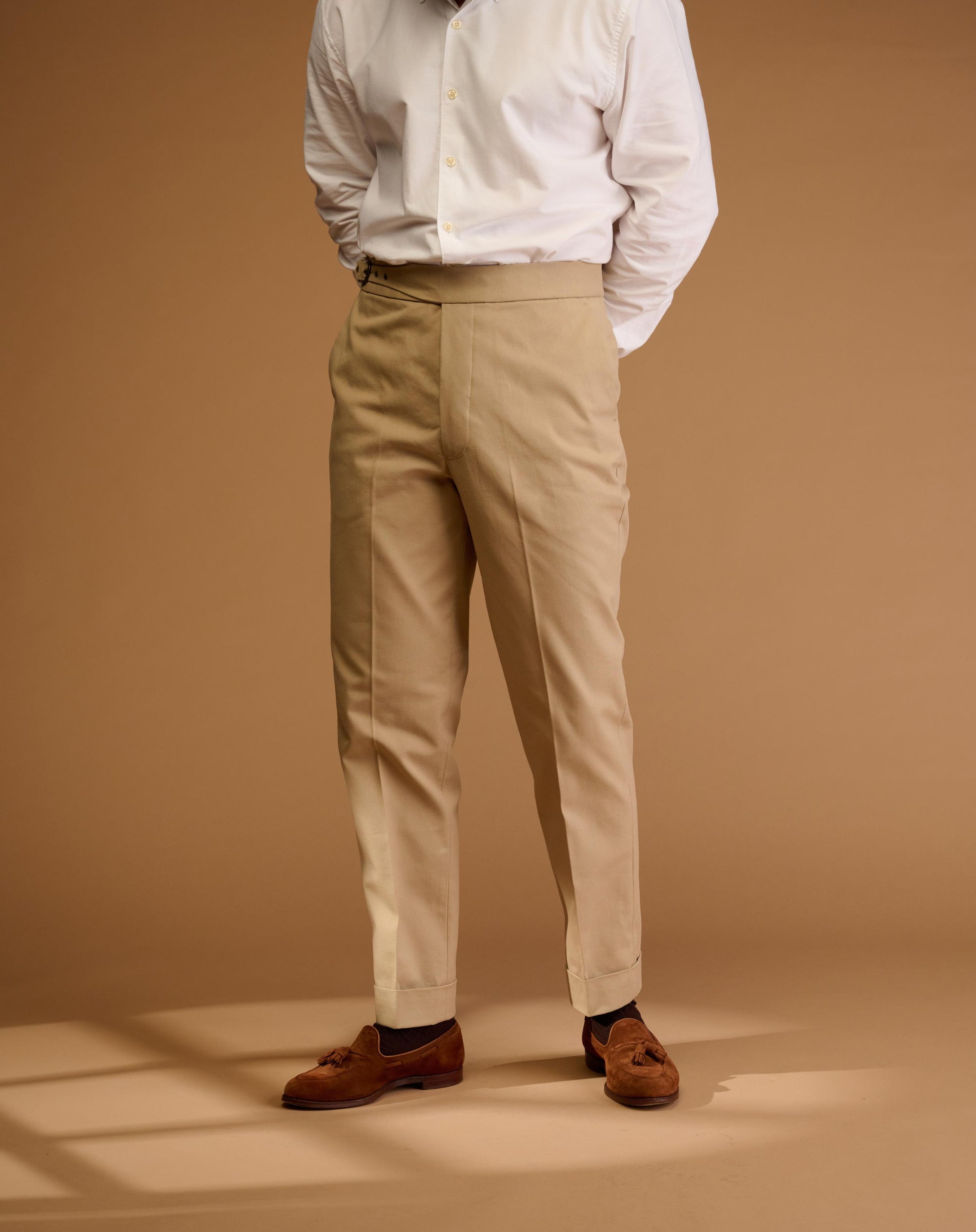 Vintage Cut Beige Cotton