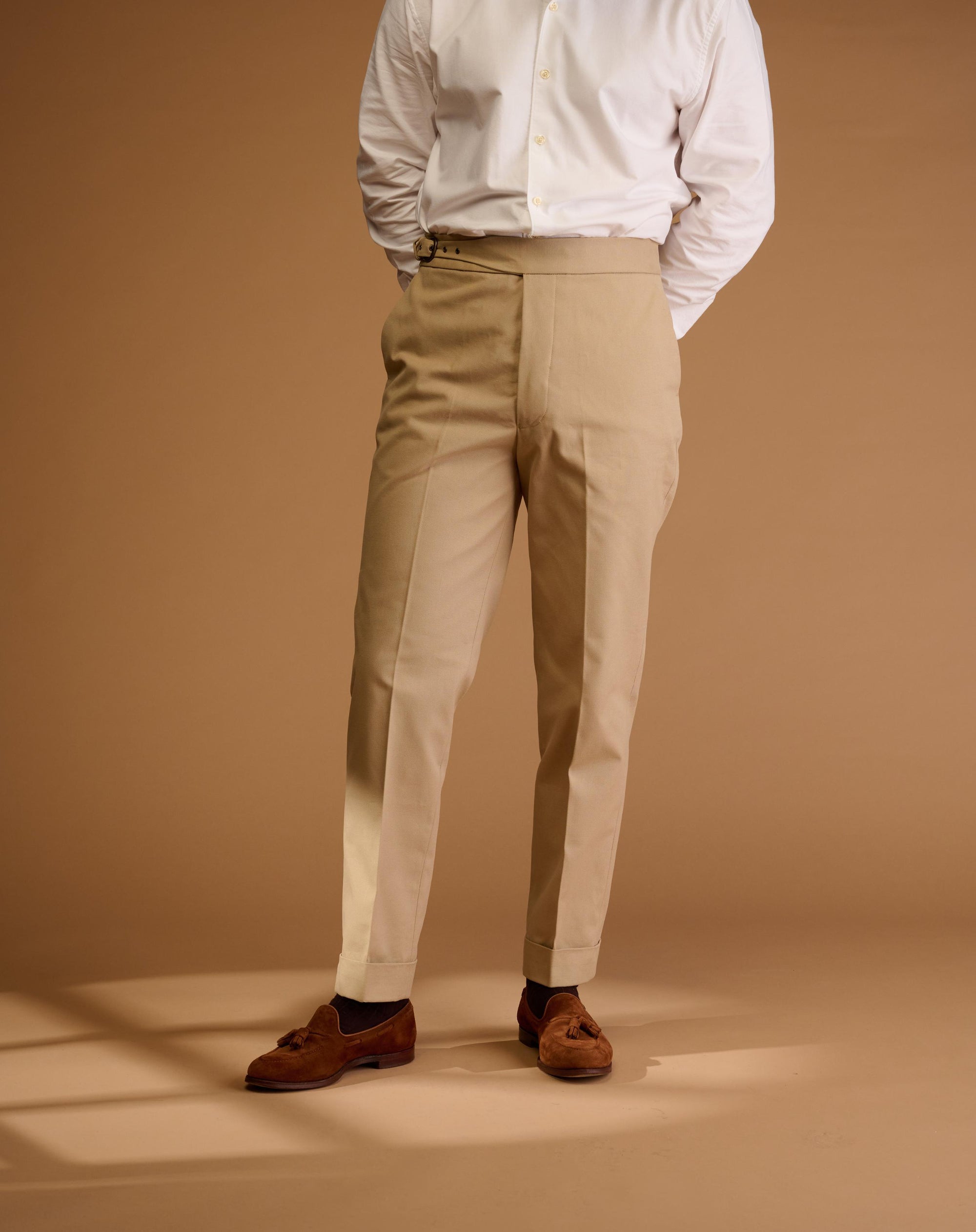 Vintage Cut Beige Cotton