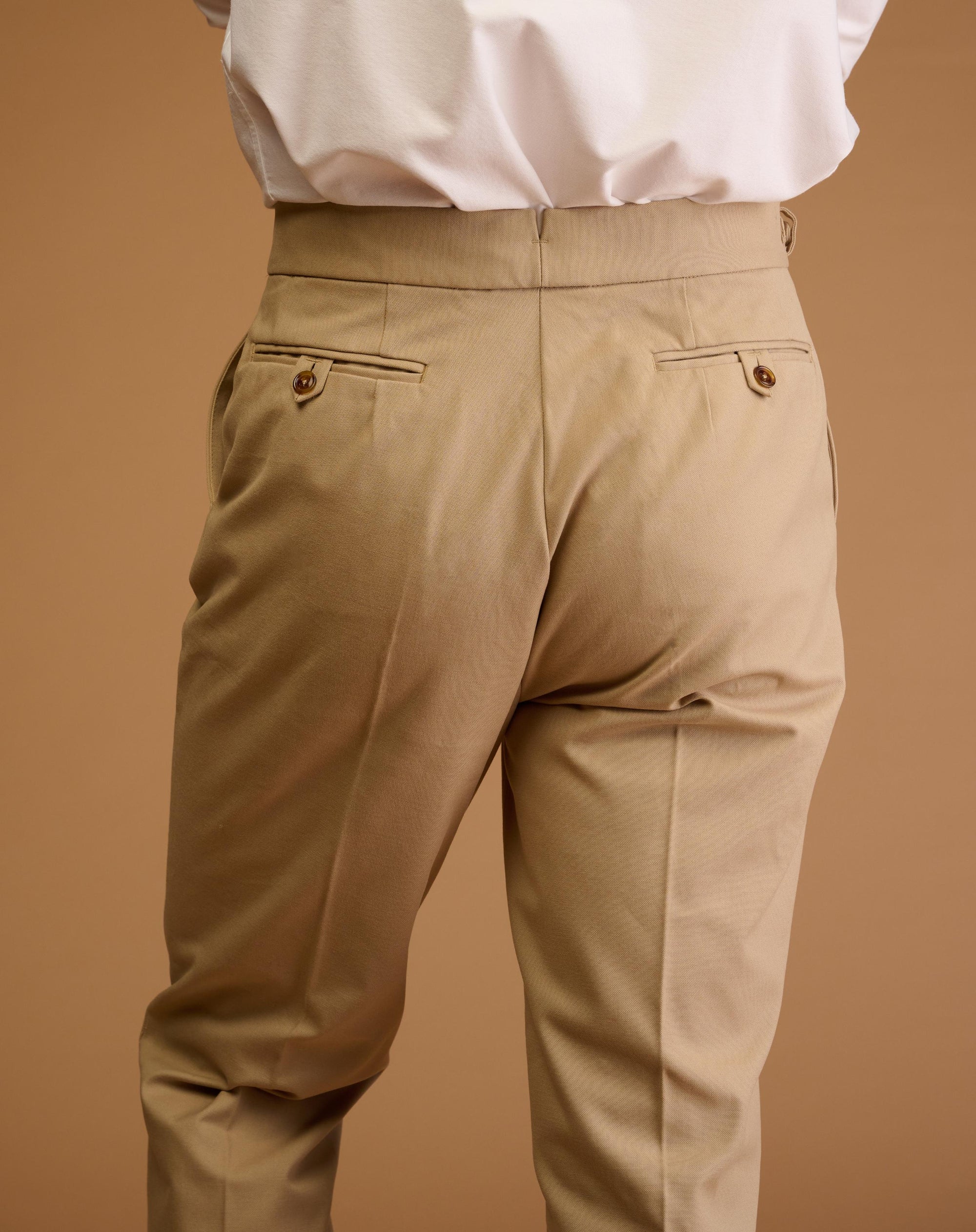Vintage Cut Beige Cotton