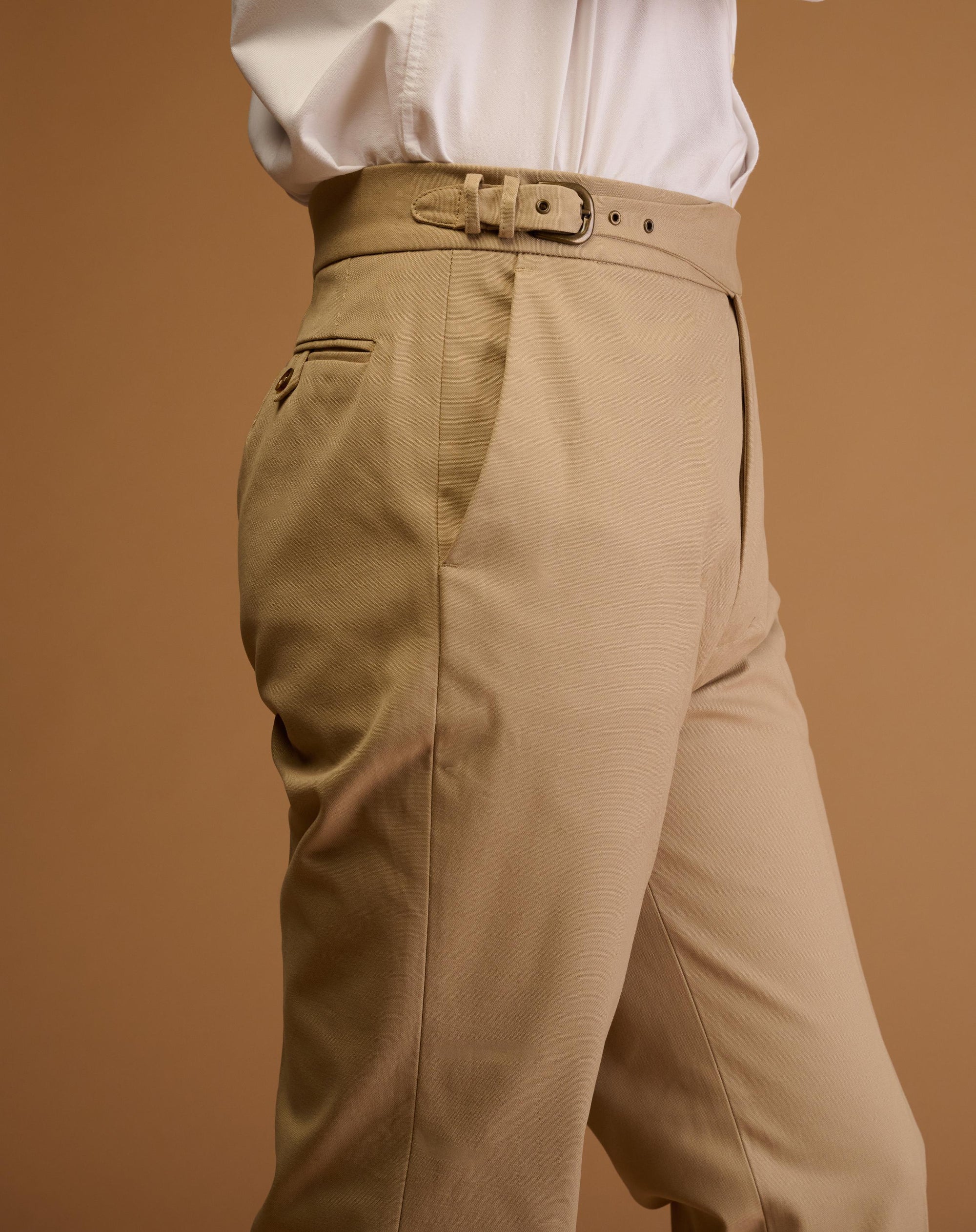 Vintage Cut Beige Cotton