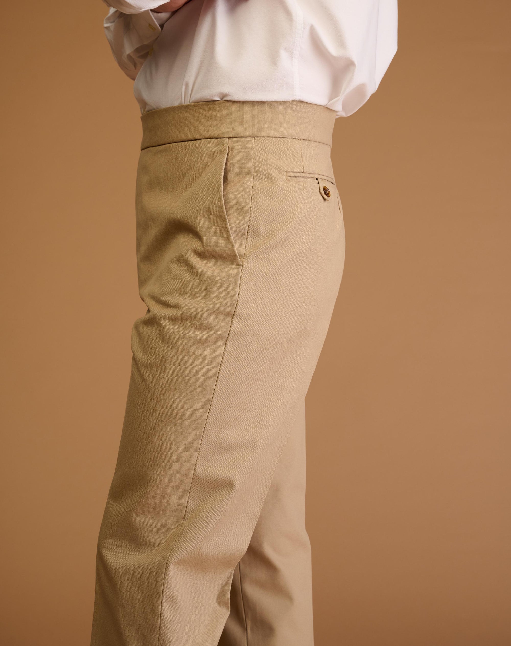 Vintage Cut Beige Cotton