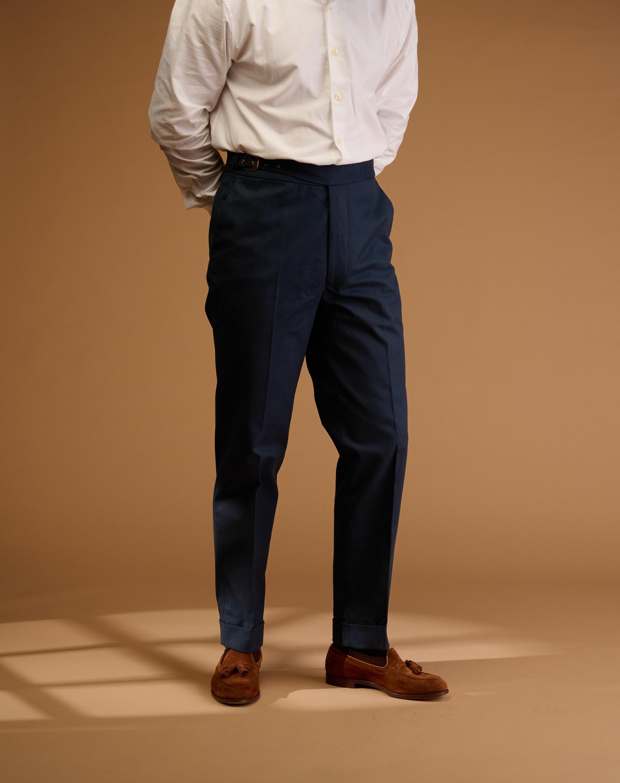 Vintage Cut Midnight Blue Cotton