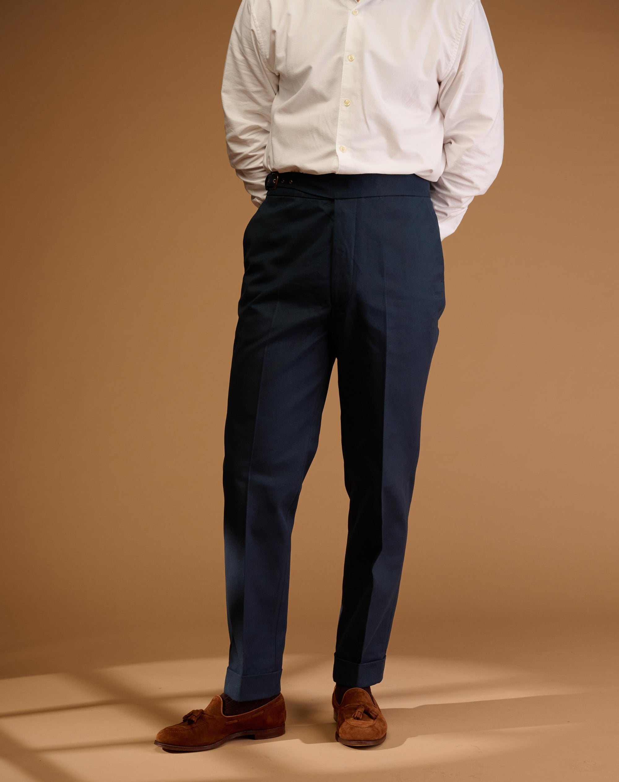 Vintage Cut Midnight Blue Cotton