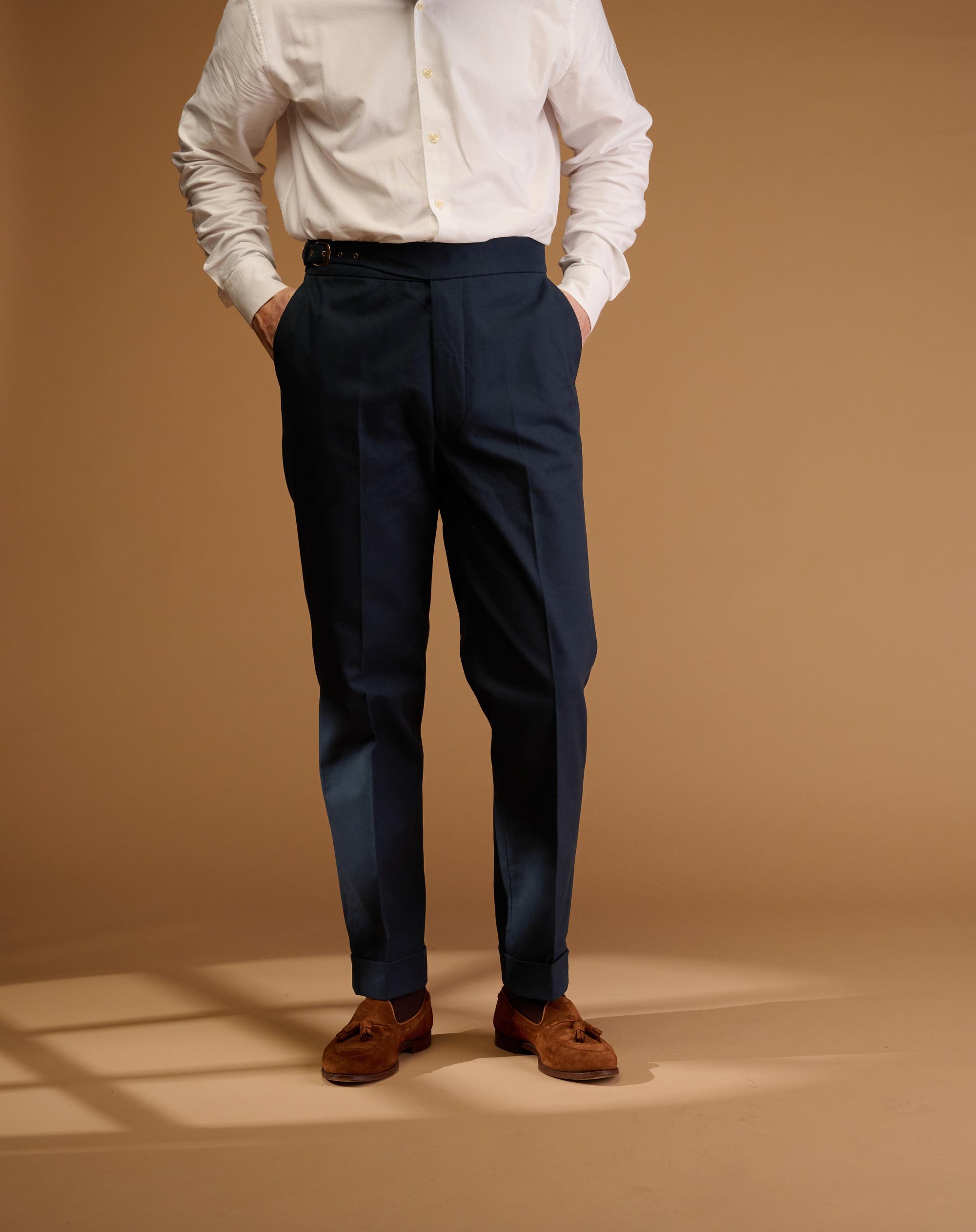 Vintage Cut Midnight Blue Cotton