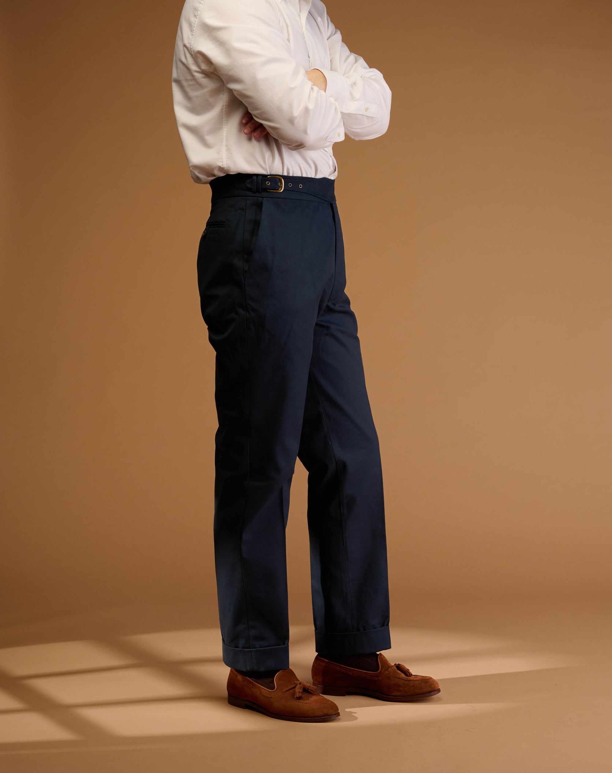 Vintage Cut Midnight Blue Cotton