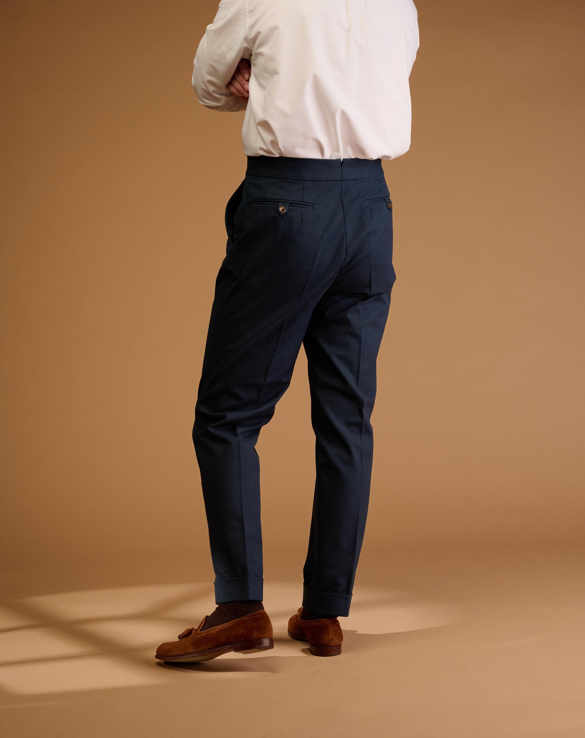 Vintage Cut Midnight Blue Cotton