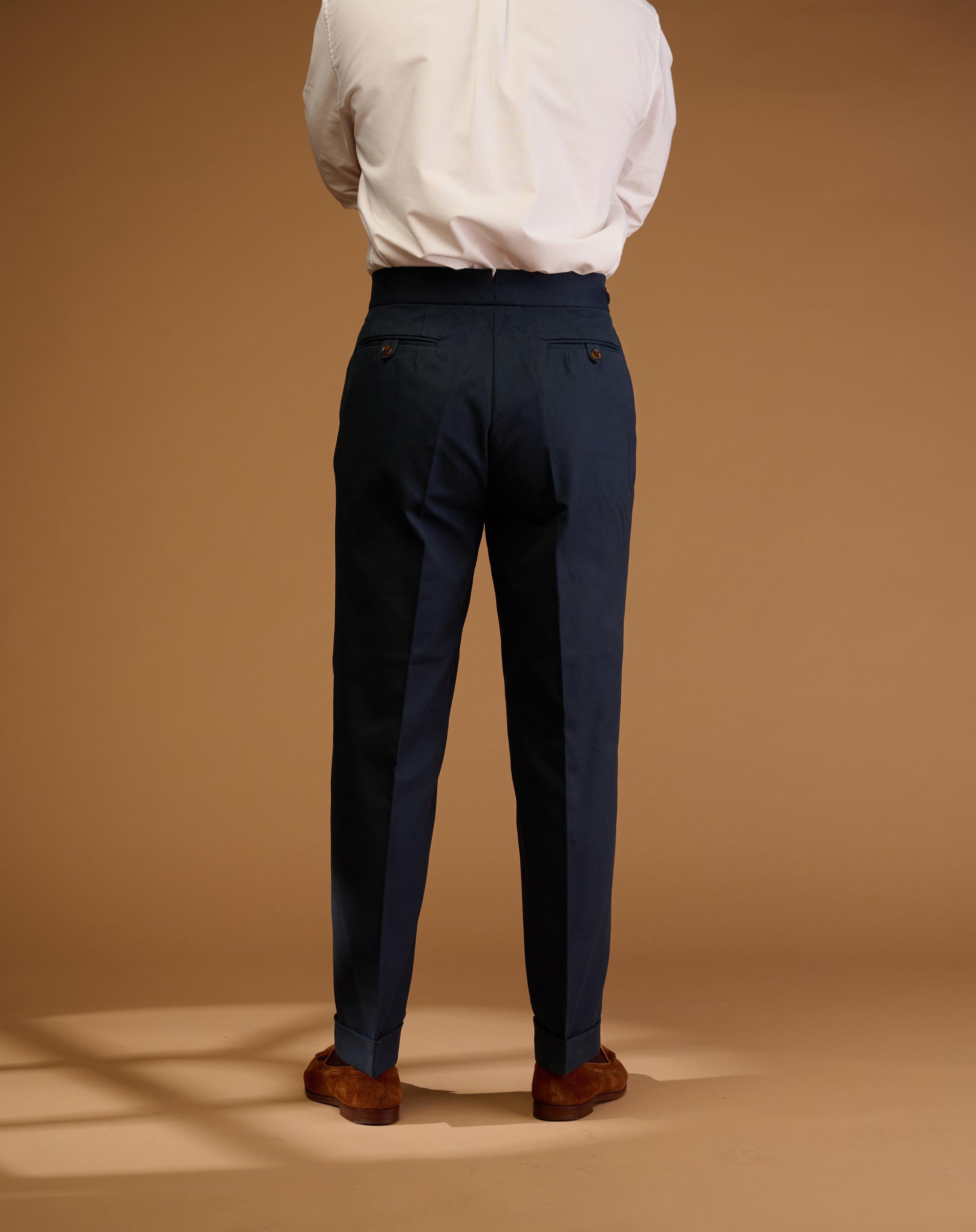 Vintage Cut Midnight Blue Cotton