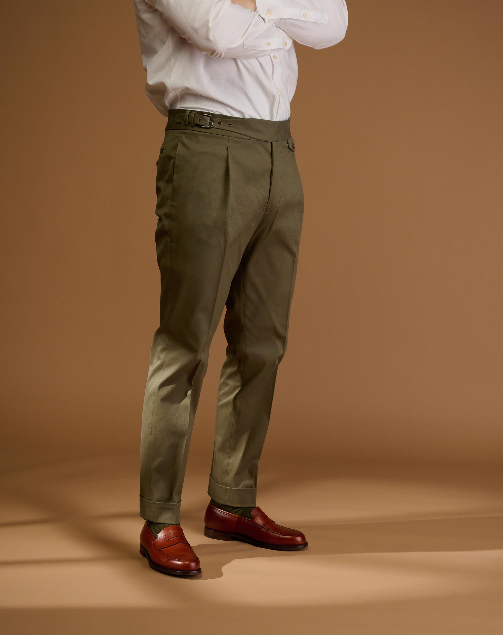 First Cut Olive Cotton