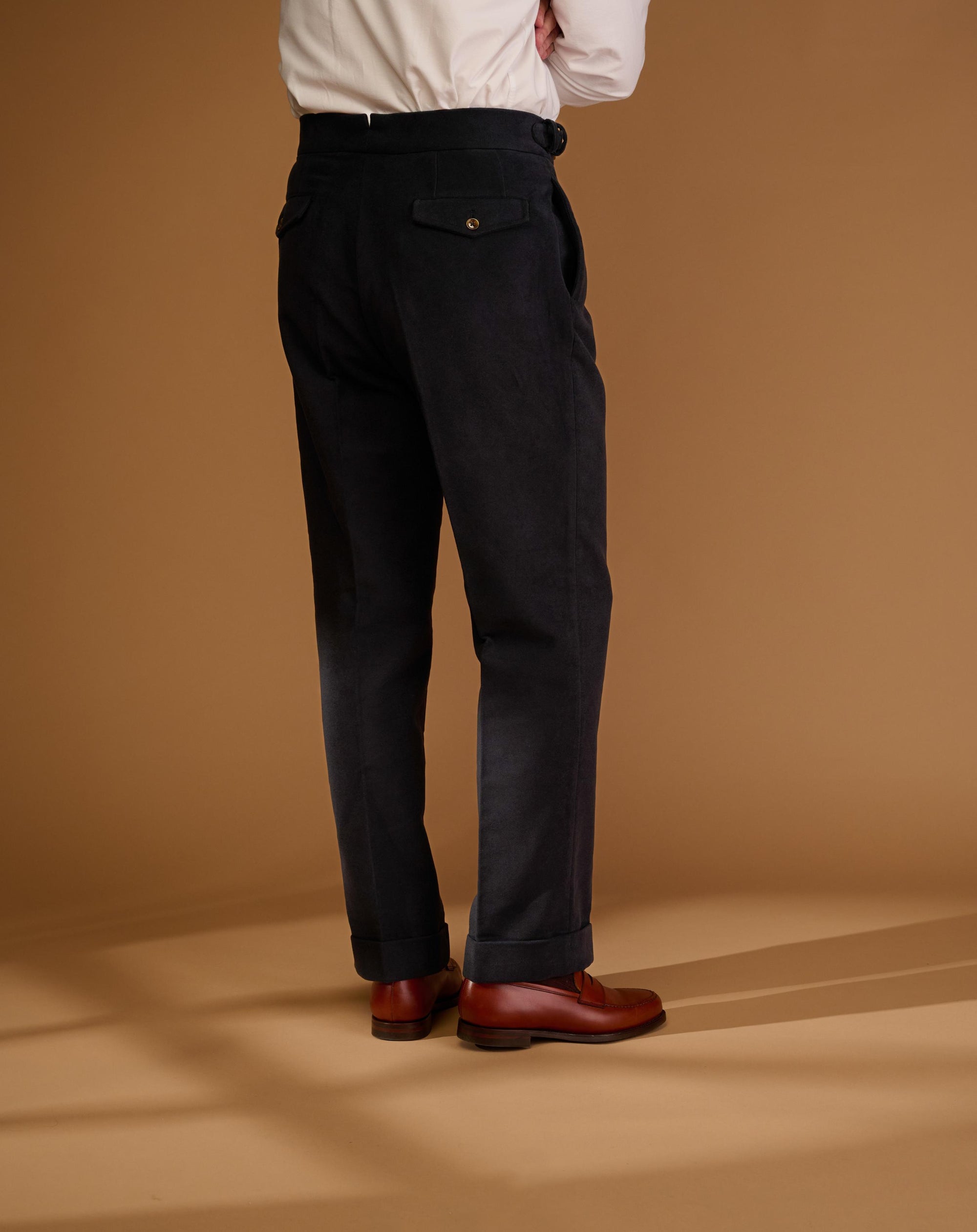 Cadet Cut Dark Navy Moleskin
