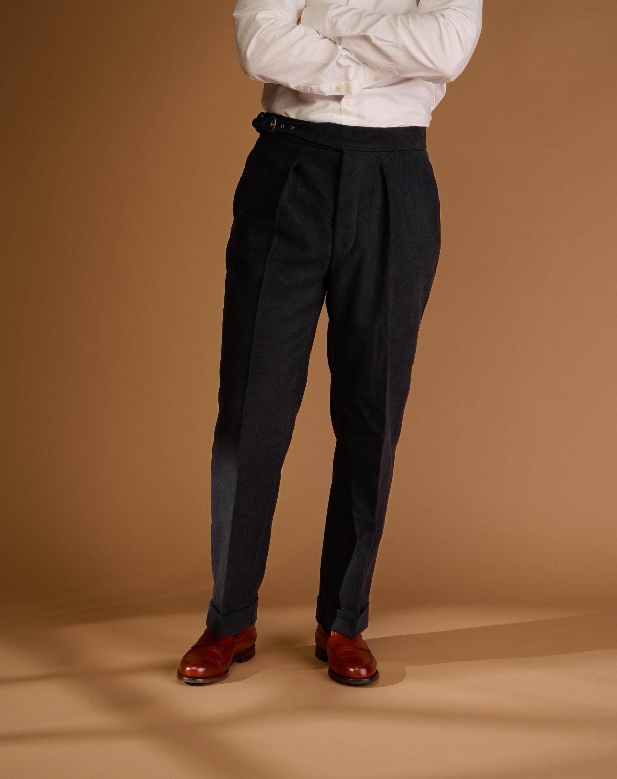 Cadet Cut Dark Navy Moleskin