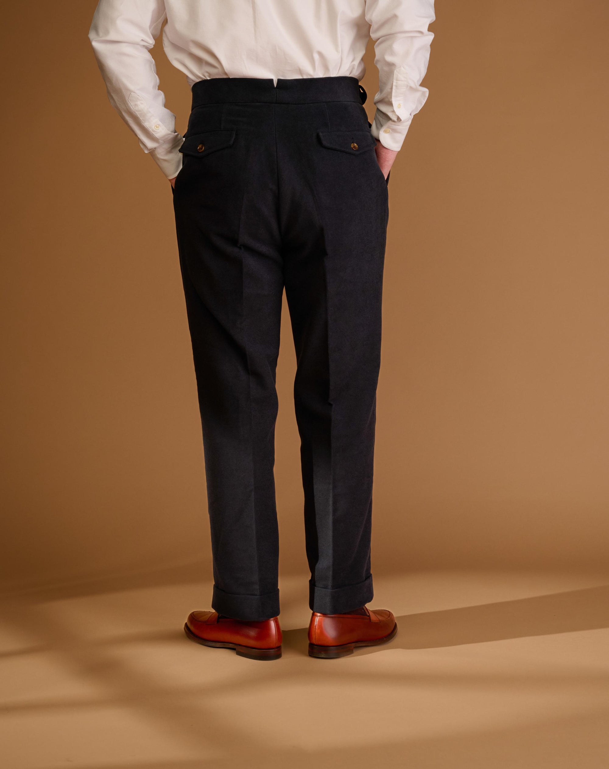 Cadet Cut Dark Navy Moleskin