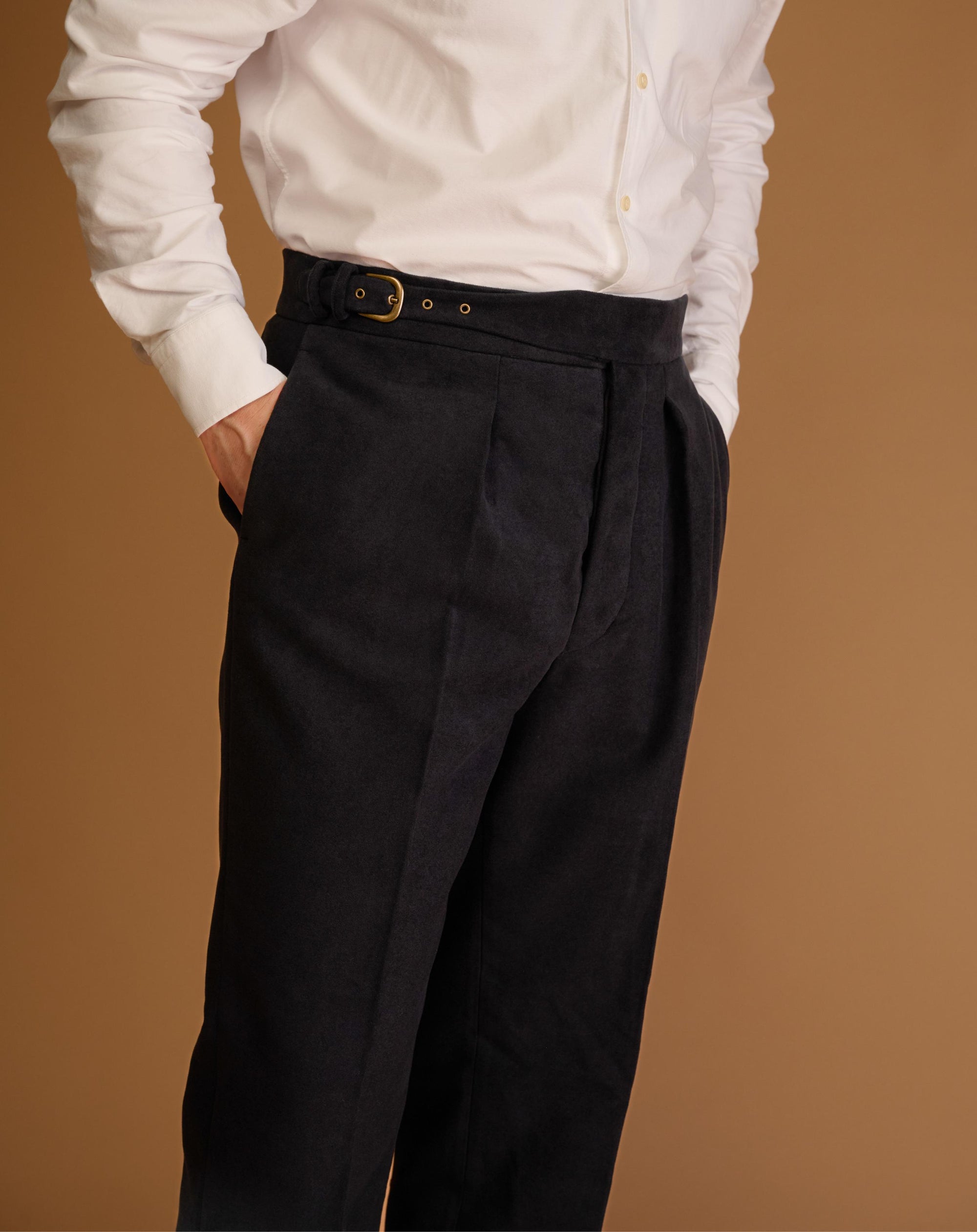 Cadet Cut Dark Navy Moleskin