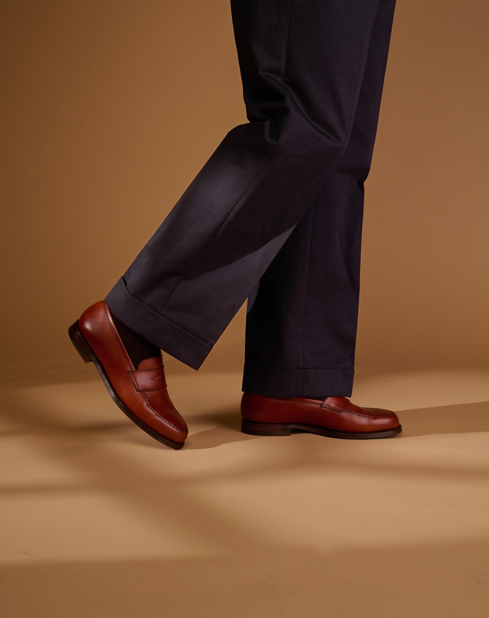 Cadet Cut Navy Blue Cotton